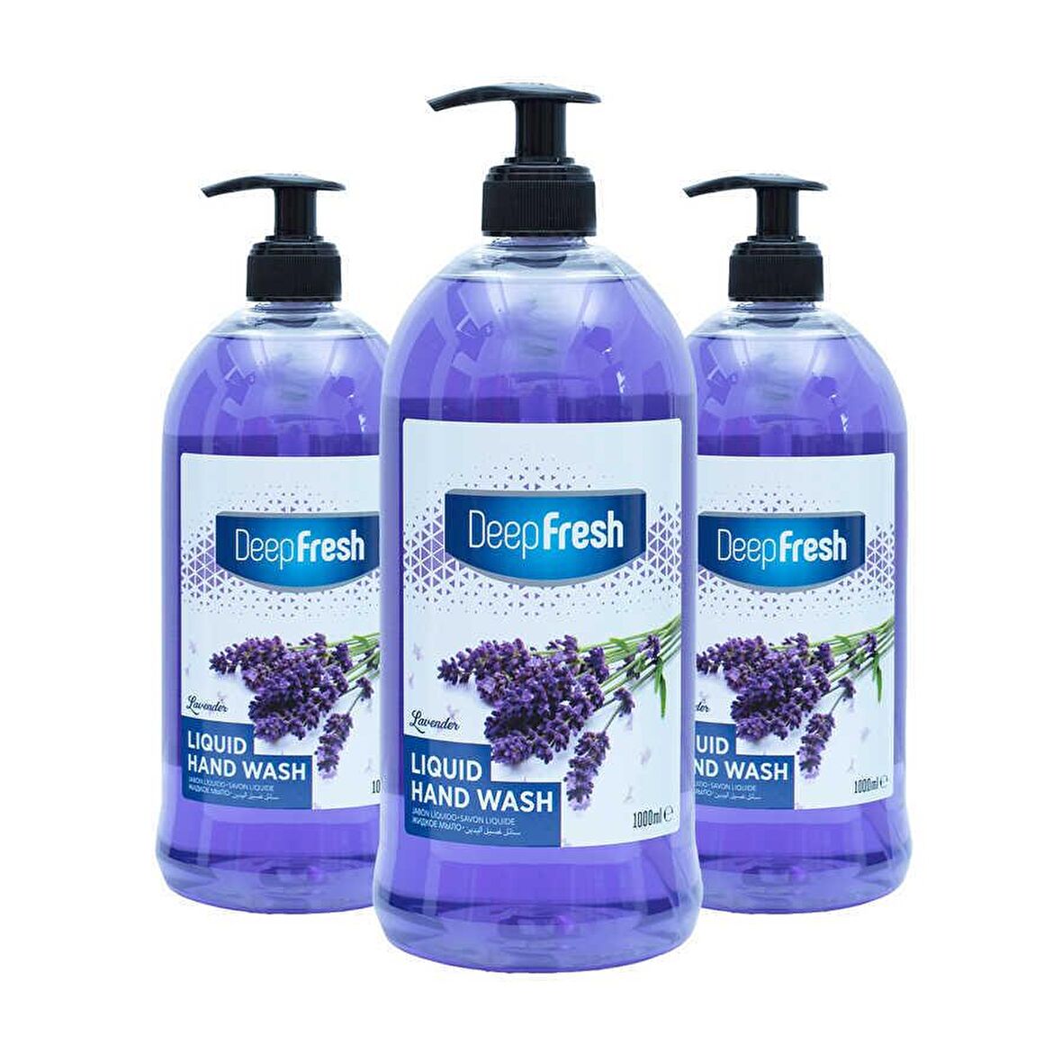 Deep Fresh Lavanta Sıvı Sabun 3 x 1 lt