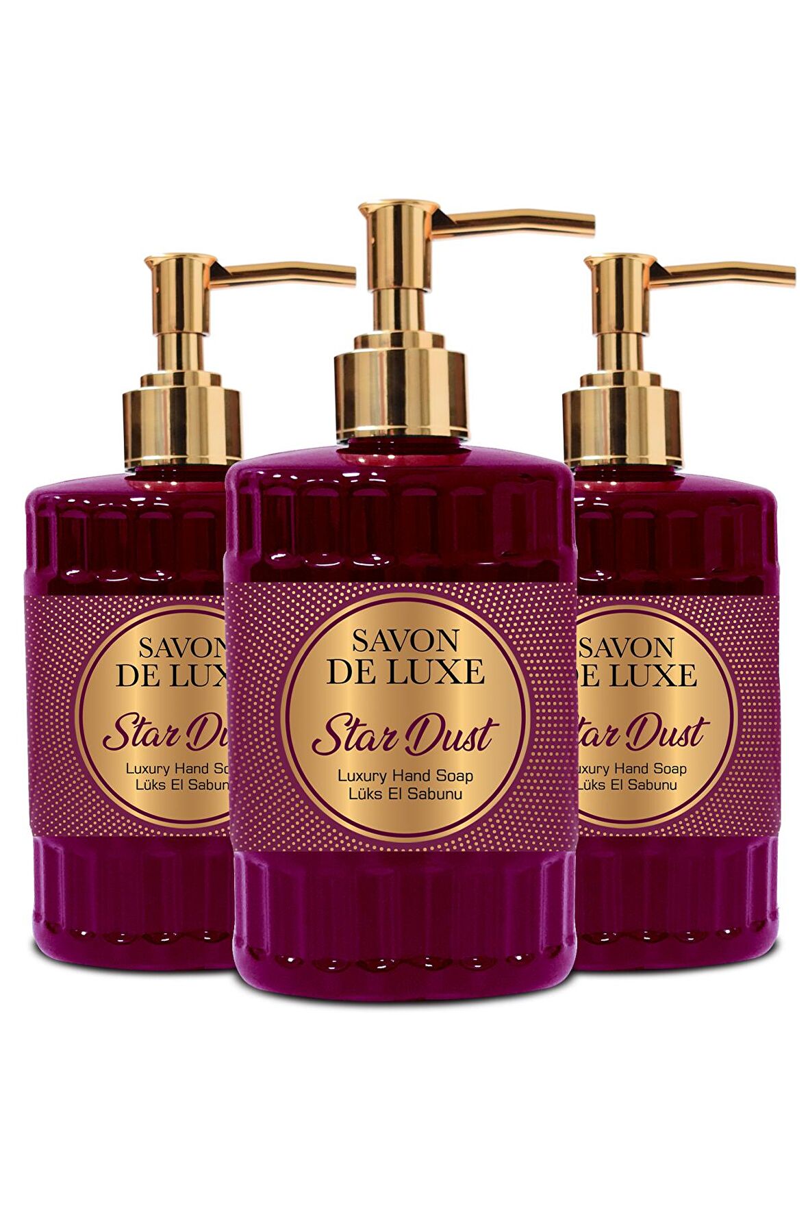 Savon De Luxe Classic Line Star Dust Luxury Sıvı Sabun 500 ml x 3 Adet