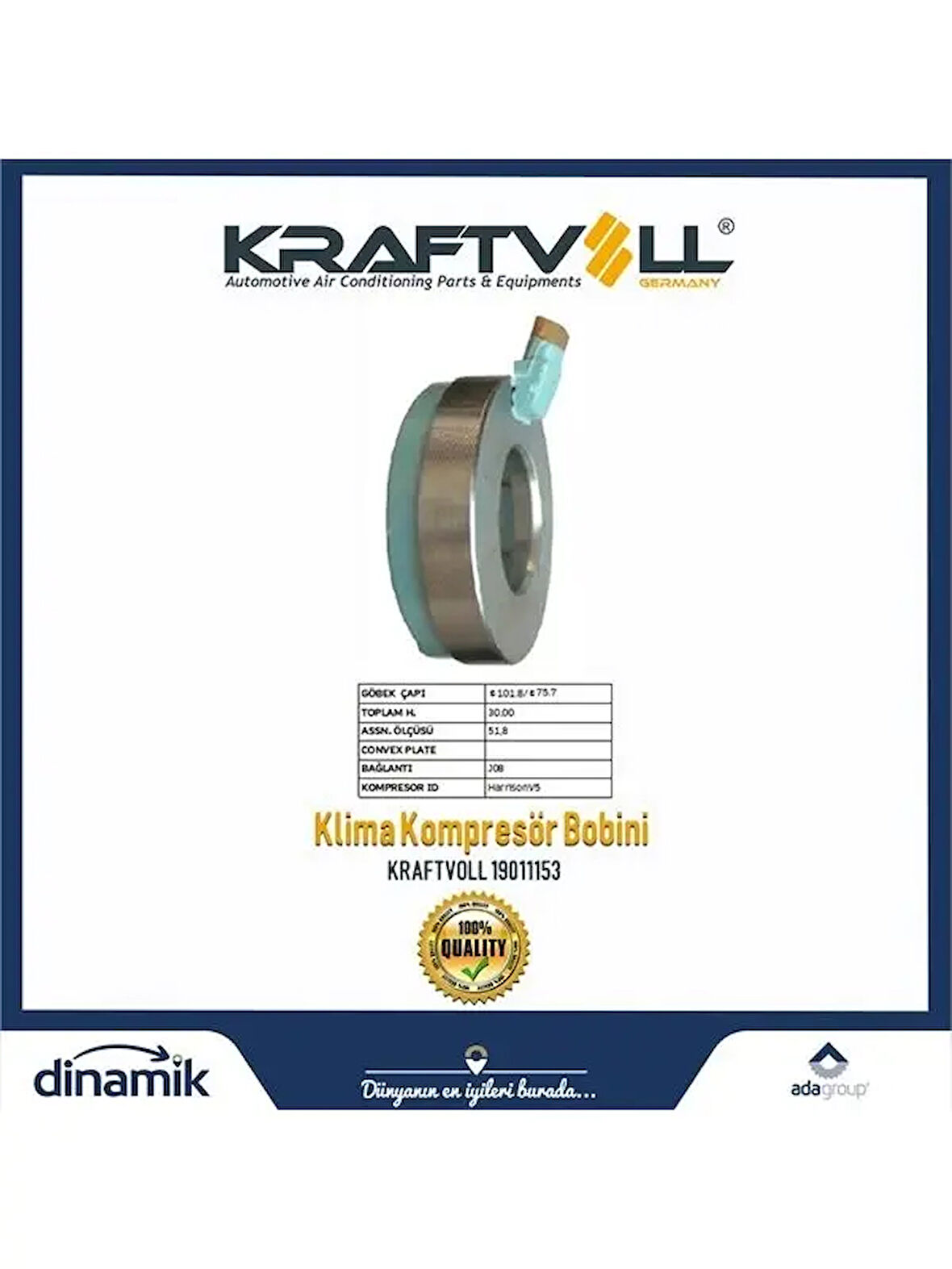 KLIMA KOMPRESOR BOBINI HARRISON V5