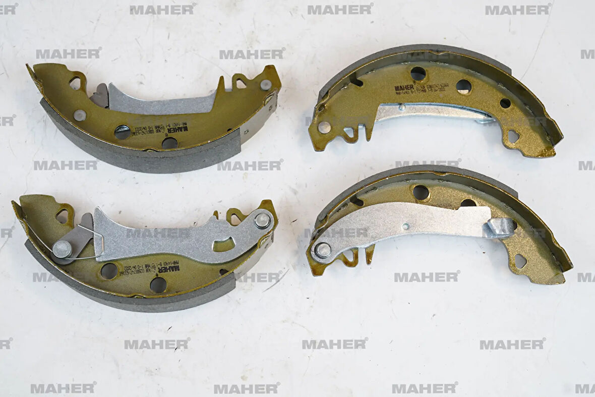 FREN BALATA M.131 DOĞAN KARTAL ŞAHIN 1977-2002 / R12 1975-2000 LEVYELİ CIRCIRLI PABUÇ ARKA YAPIŞTIRMA 4353252