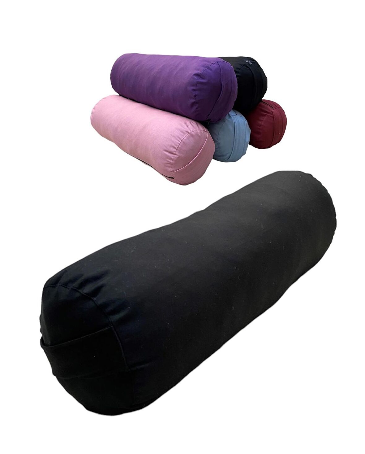 Bolster Minderi / Silindir Yoga Minderi / Antibakteriyel Duck Kumaş