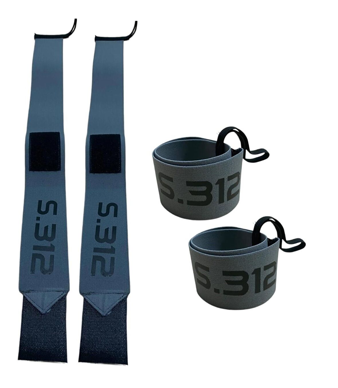 Wrist Wraps 2'li Paket - Halter, Crossfit, Power Lifting Bilek Bandajı 50x5 Cm