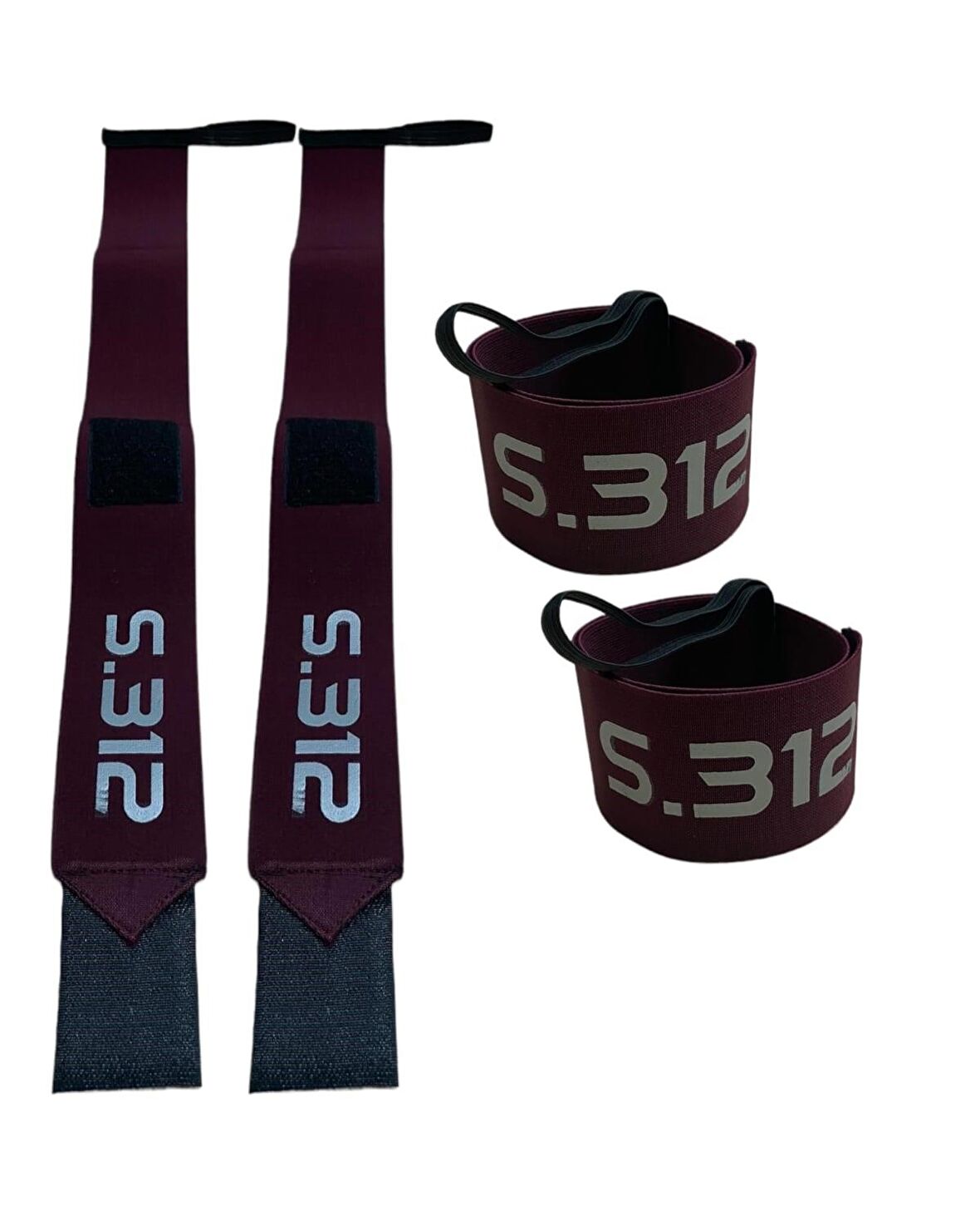 Wrist Wraps 2'li Paket - Halter, Crossfit, Power Lifting Bilek Bandajı 50x5 Cm