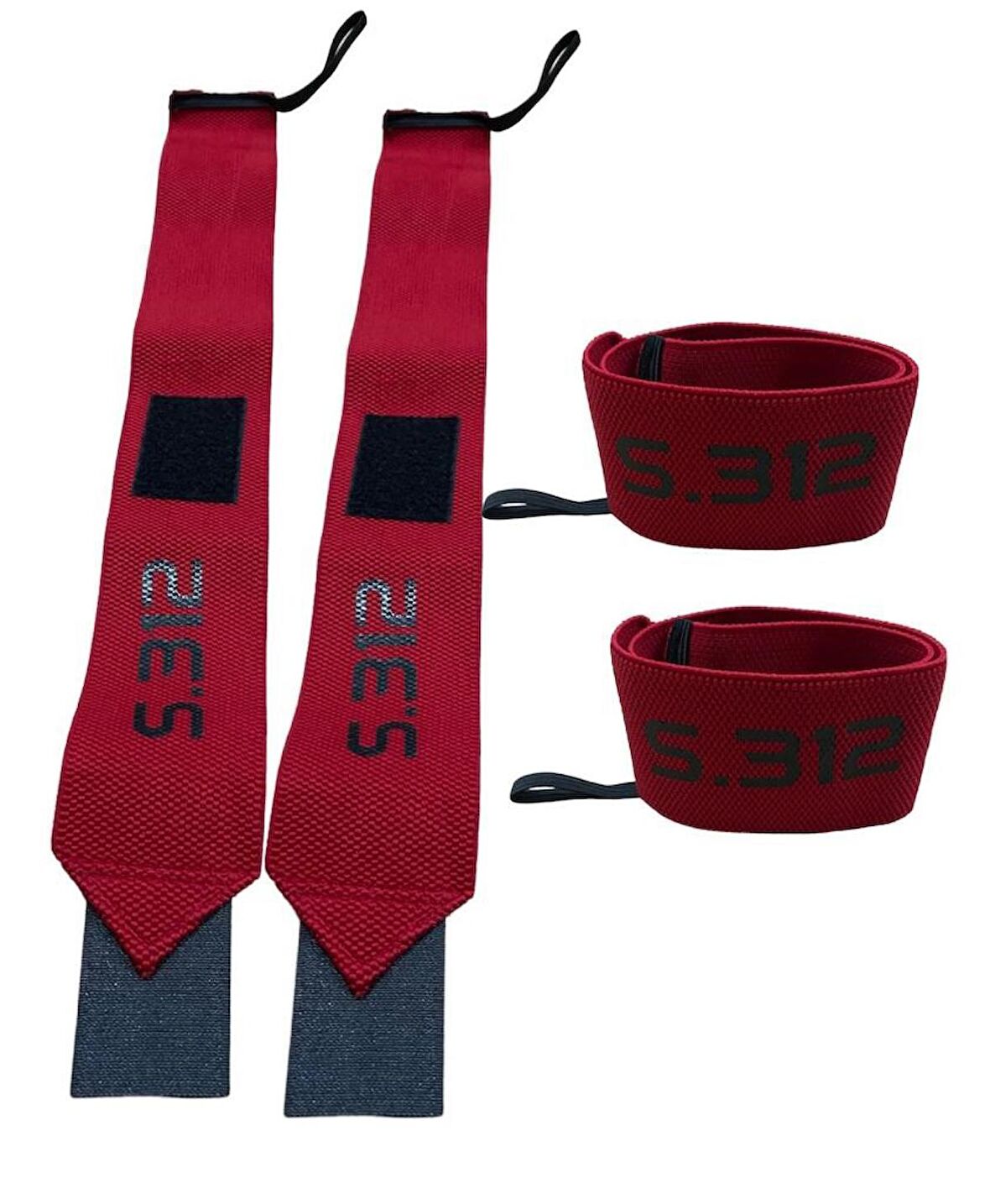Pro Wrist Wraps 2'li Paket - Halter, Crossfit, Power Lifting Bilek Bandajı 50 Cm X 6 Cm