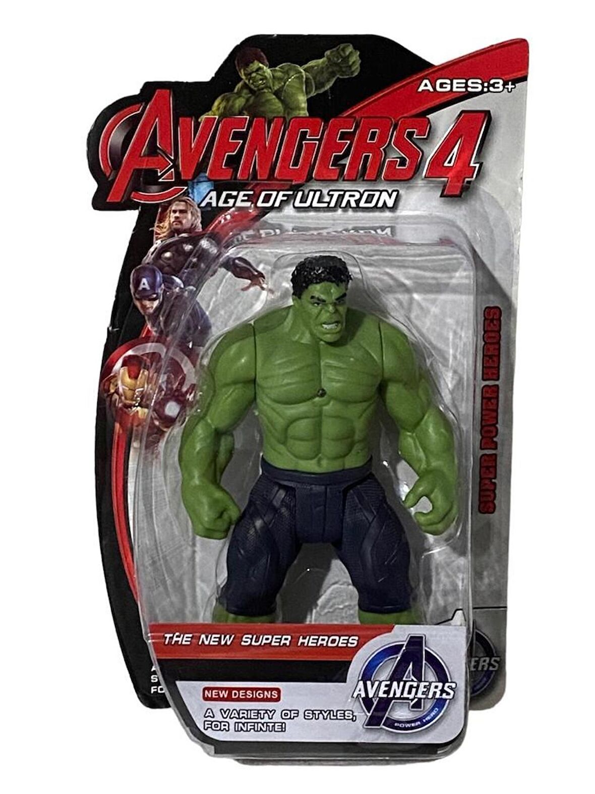 Işıklı Hulk Karakteri Avengers 4 Hulk Karakteri - Işıklı Yenilmez Kahraman Hulk 15 Cm