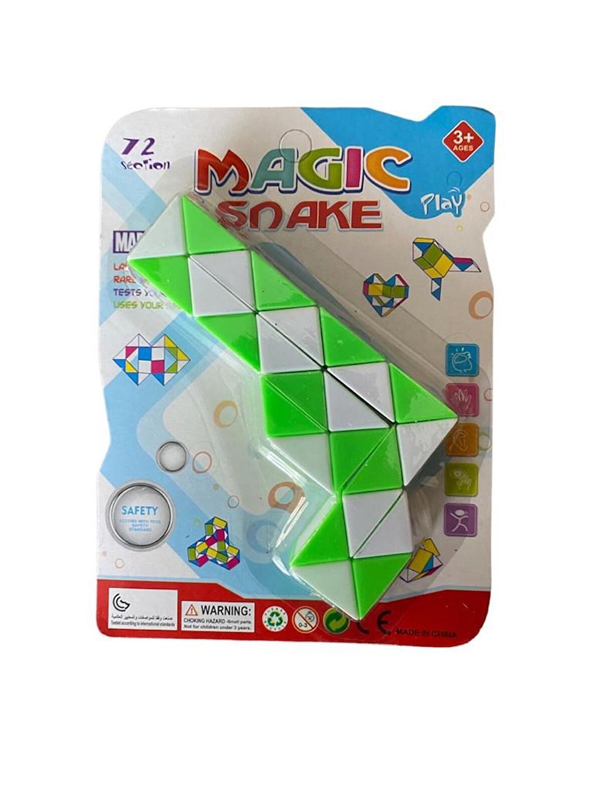 Magic Snake 3D Rubik Zeka Küpü