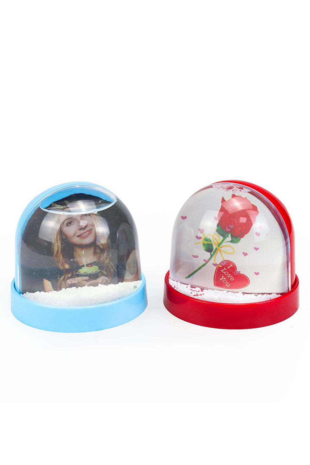 Fotoğraflı Kalemlik Kar Küresi