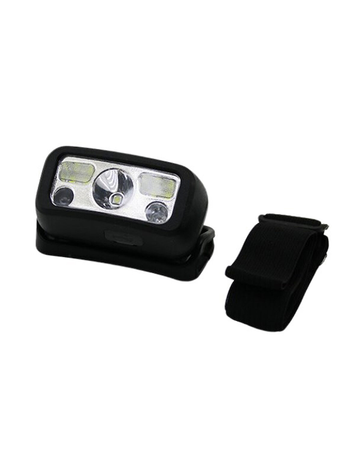USB şarjlı, 2in1 LED, kırmızı modlu, otomatik sensörlü mini kafa lambası – profesyonel ışık