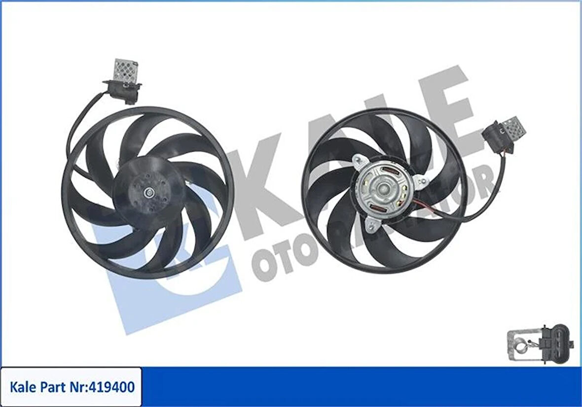 FAN MOTORU DAVLUMBAZLI OPEL CORSA C-TIGRA 250W-294MM 1341338 9129966