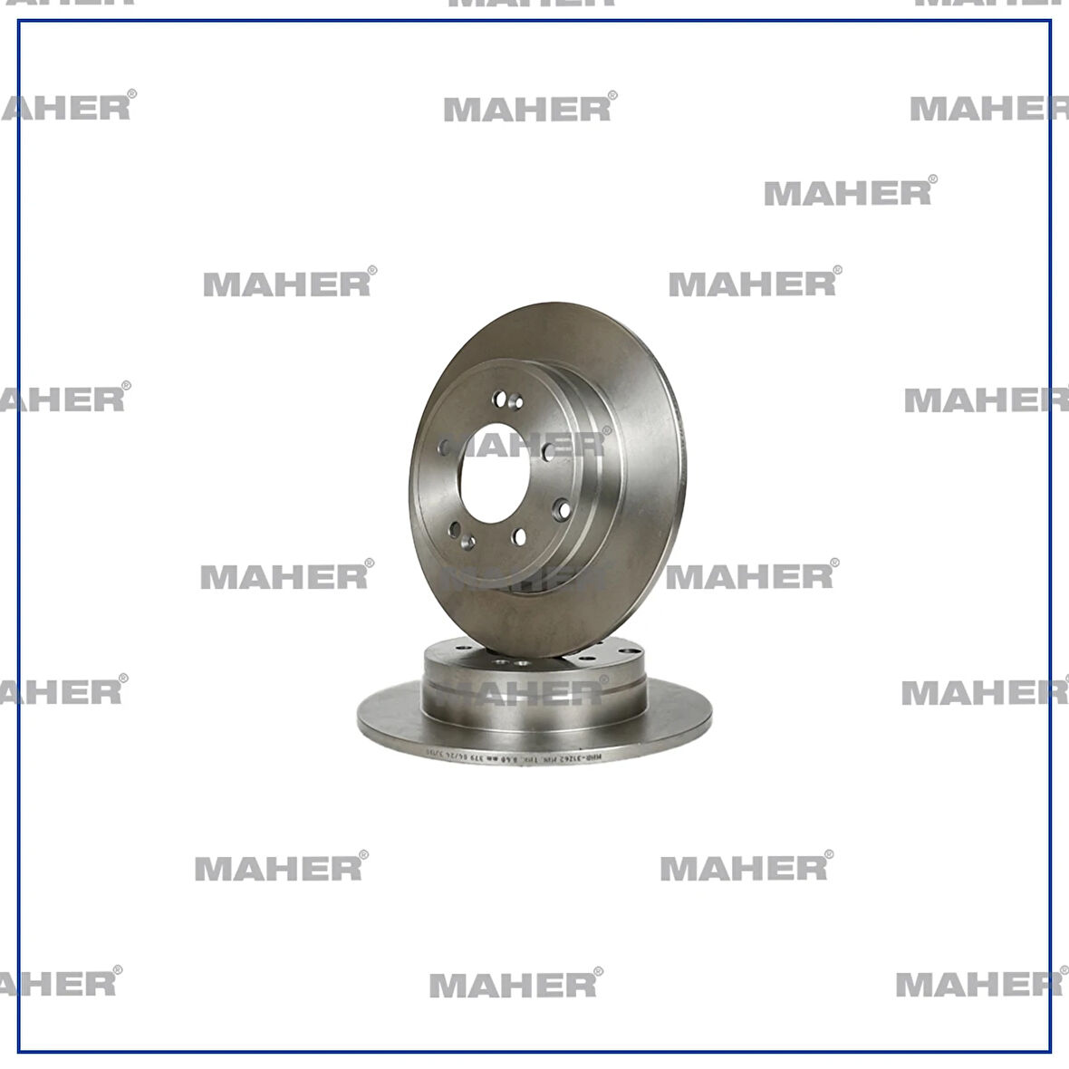 FREN DİSKİ I-30 2015 / SONATA 2006-2010 / I-30 SPORTWAGON 2015 ARKA DÜZ MANUEL EL FRENLİ 284-5 584113K100 (2 ADET)