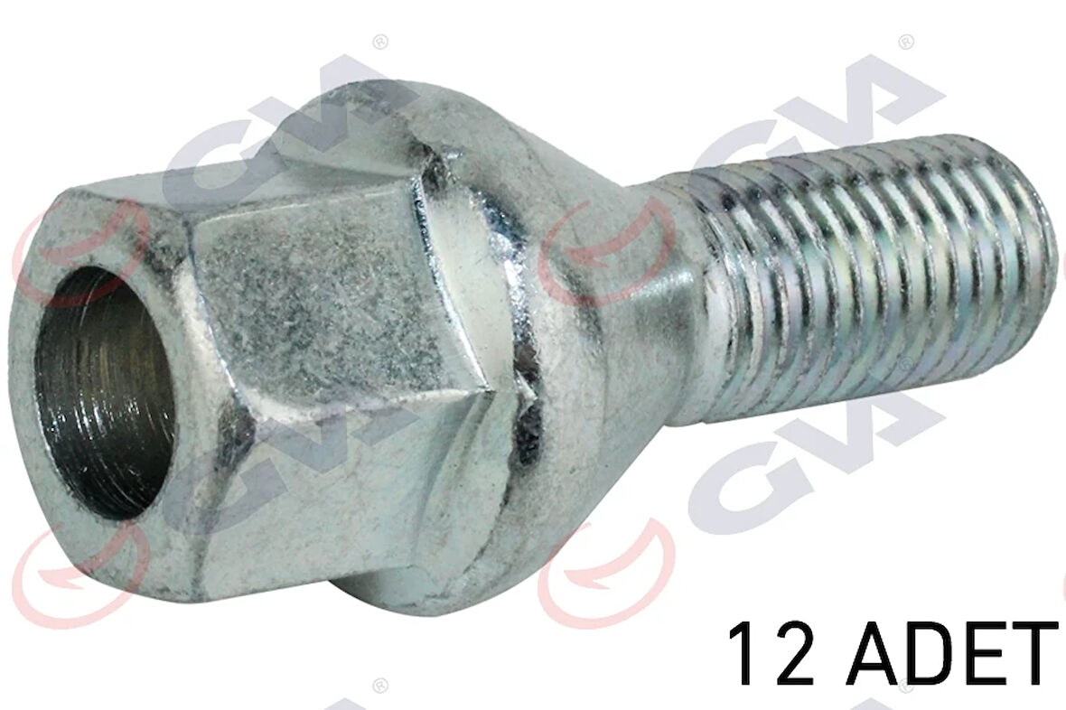 BİJON CİVATASI RENAULT MEGANE-CLIO Y.M. DACIA DUSTER-LOGAN DELİKLİ TİP PAKET 12 8200473353 402222121R (12 ADET)