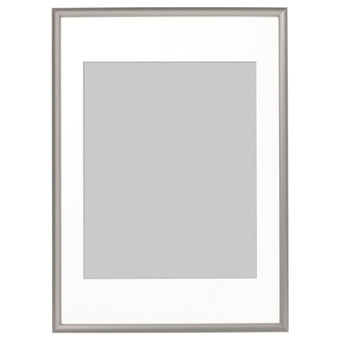 Gri çerçeve, lame, 50x70 cm