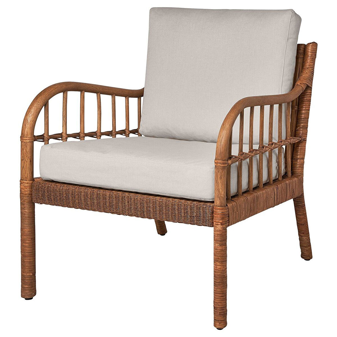 Rattan koltuk, rattan, FRÖKNABO minderli