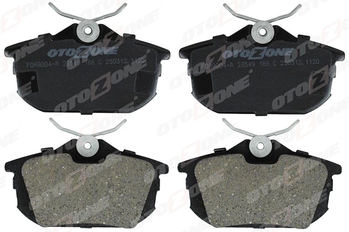 ARKA FREN BALATA MITSUBISHI CARISMA 1.6L 1.8L 4G92 4G93 DA1A DA2A 95- / SPACE STAR 1.3L 1.6L DG1A D G3A 98- / VOLVO S40. 540 1.6L 1.8L 2.0L 2.0L T 1995-2004 M850978 MN125772 30638455