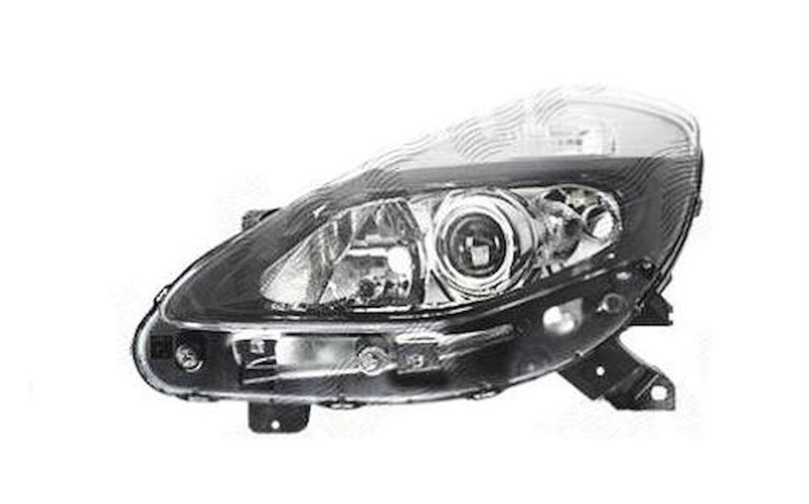 2020C117-20052B R.CLİO ÖN FAR MERCEKLİ HB.RH.2008 260104676R