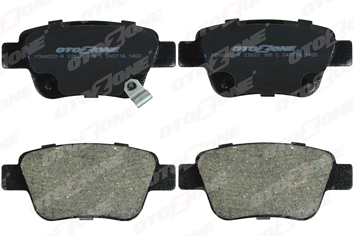 ARKA FREN BALATA TOYOTA AVENSIS 1.6L 3ZZFE VVTI ZZT250 2003-2008 / 2.0L 1AZ-FE 1AZFSE AZT250 2003-2008 0446605010 0446605020 0446628110