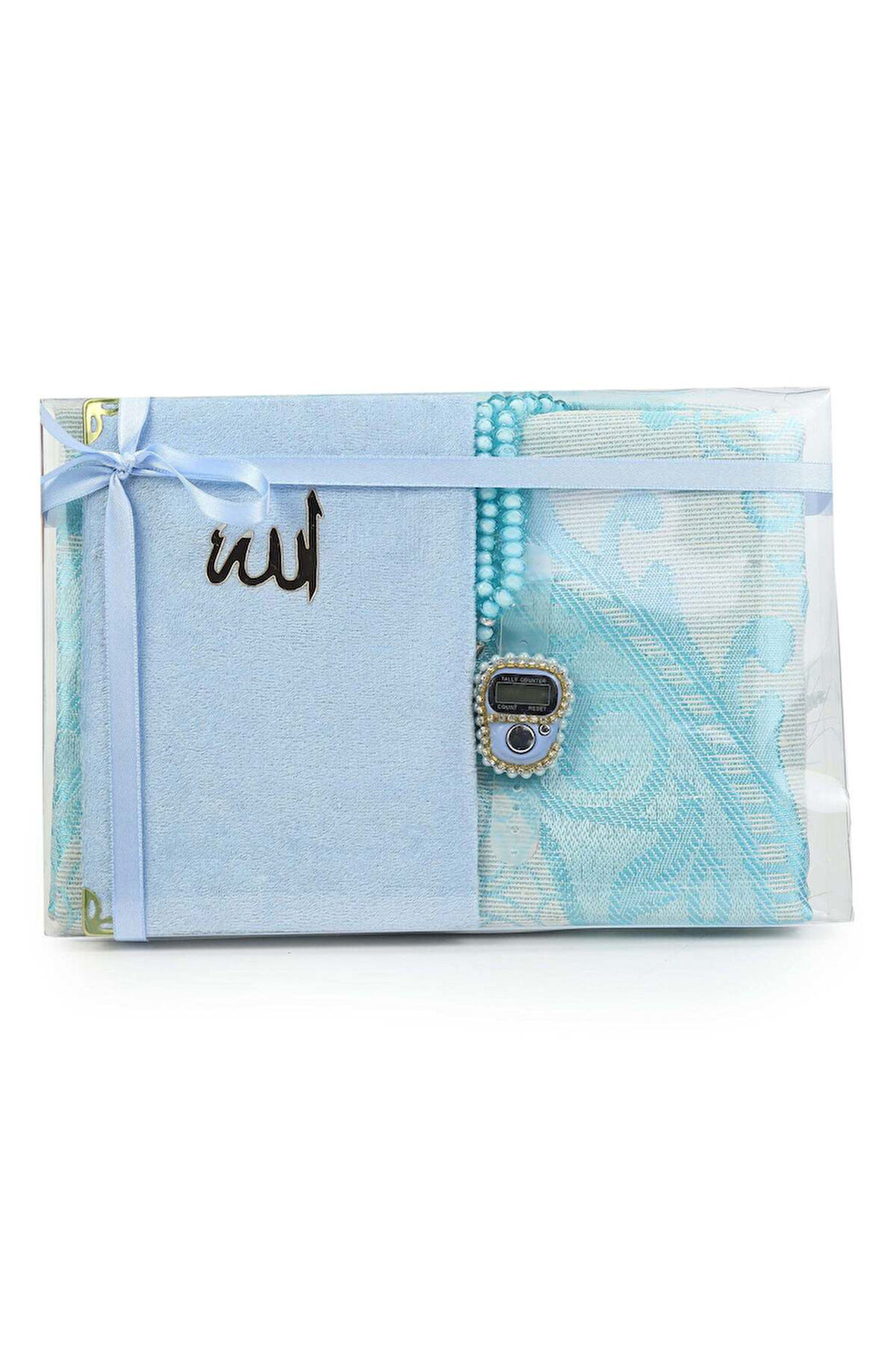 Mavi 4 Parça Seccade Hediye Seti