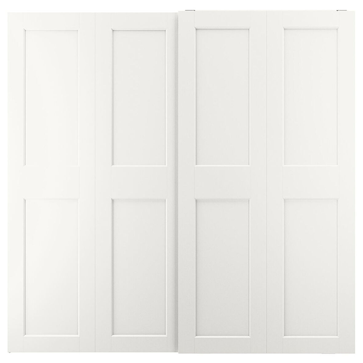 Sürgü kapak, beyaz, 200x201 cm