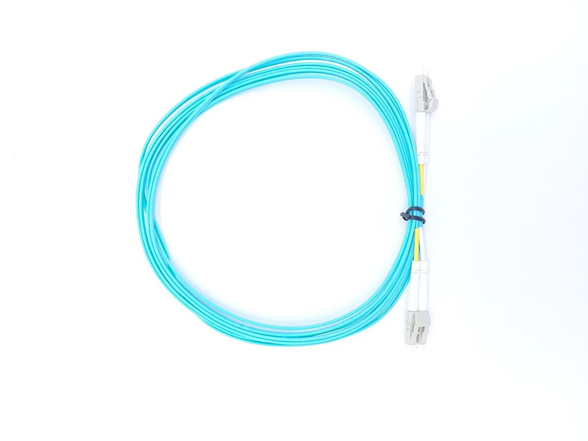 FİBER PATCH CORD LC-LC MM DUPLEX 50/125 OM3 2 MT