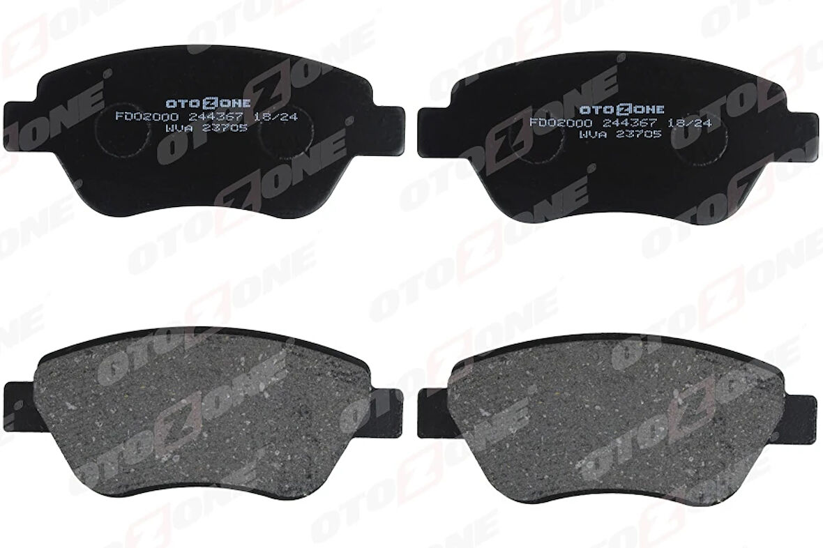 ÖN BALATA ALBEA-PALIO-STILO-SIENA DOBLO 1.3 1.9 IDEA CORSA 1.3 2007 GDB1579-GDB1700 4254 06 55175317 55174420 WVA23705