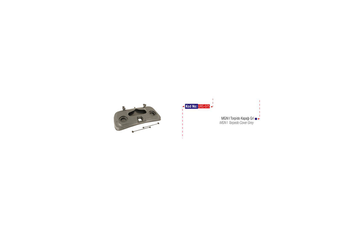 TORPİDO KAPAĞI GRİ MEGANE 7701050075 7701047101