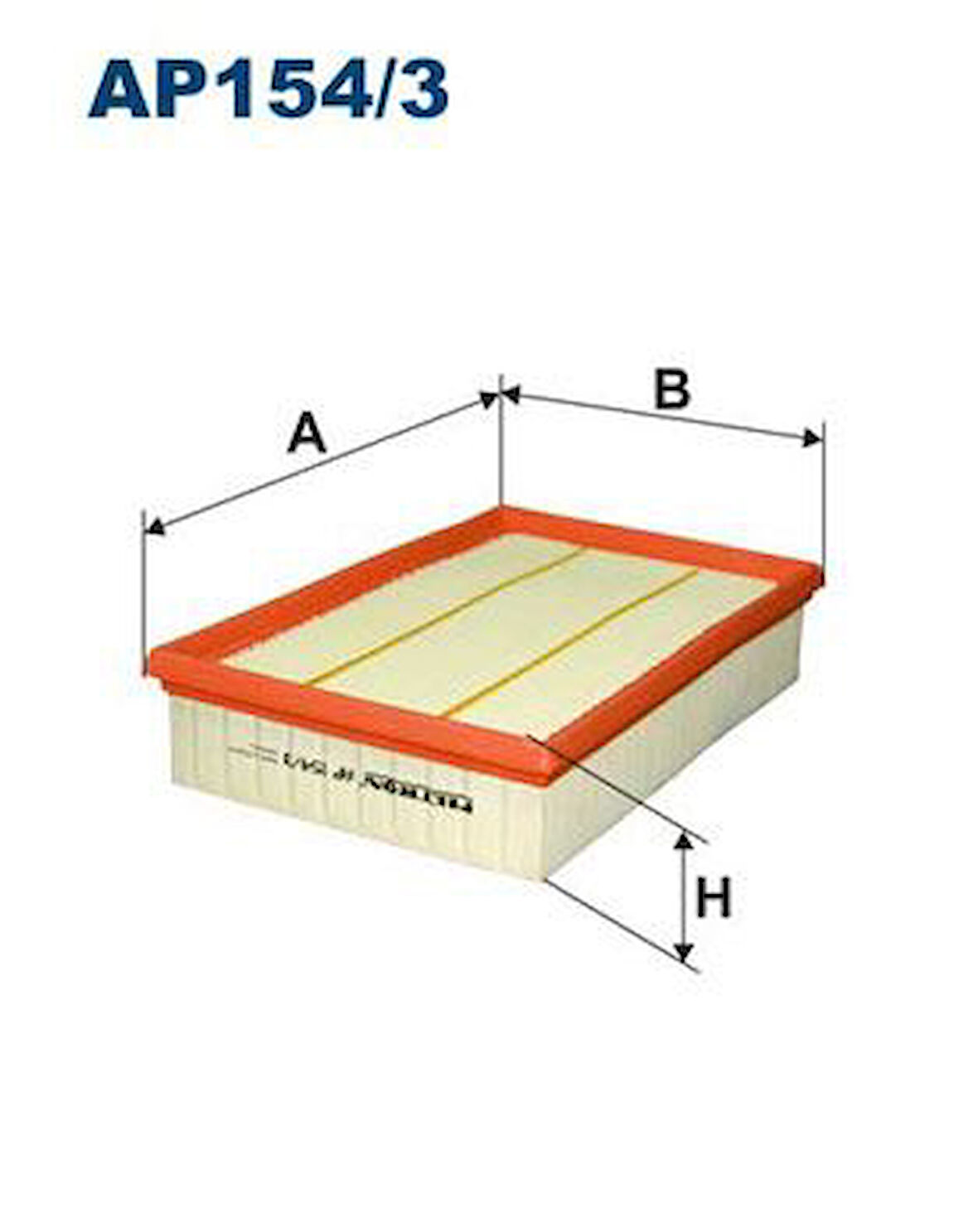 HAVA FILTRESI NISSAN NAVARA 2.5L YD25DDTI DCI D40 4X2 4X4 04- / PATHFINDER 2.5L YD25DDTI DCI R51 4X4 05- 16546EB300