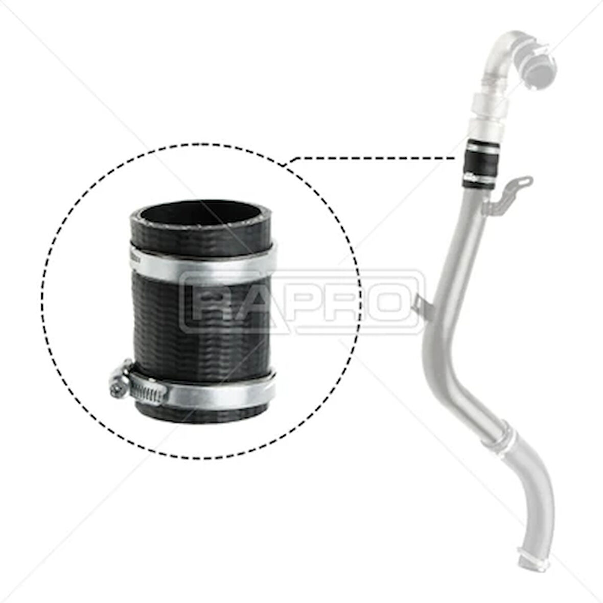 TURBO HORTUMU ARA FORD C-MAX 1 2.0 TDCI 2003-2007 1478628 1478629 1518215