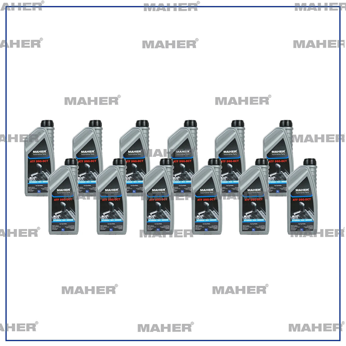 ŞANZIMAN YAĞI ATF DSG-DUCATO HYUNDAİ / KIA / SEAT ATECA / LEON / IBIZA 4 / TOLEDO 3 / VW CADDY 3 / 4 / GOLF 5 / 6 / 7 / 8 / JETTA / PASSAT 1LT 04300KX1B0 (12 ADET)