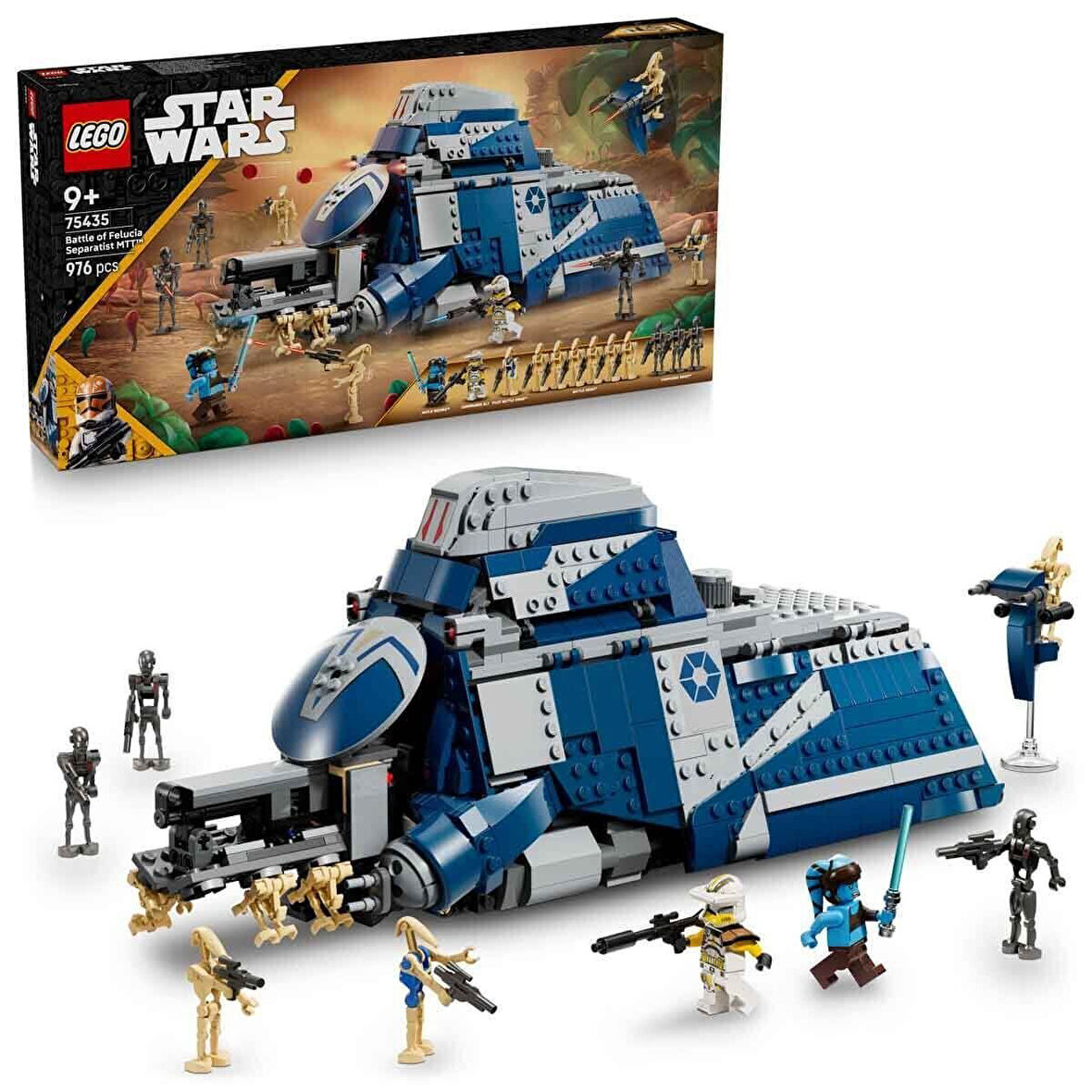 75435 Lego Star Wars - Felucia Savaşı Separatist MTT 976 parça +9 yaş