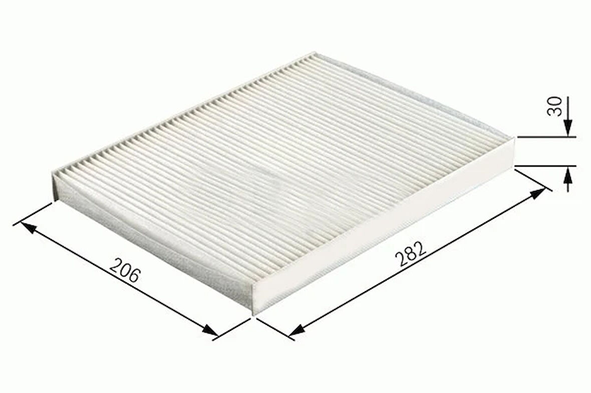 POLEN FİLTRESİ POLO3-POLO CLASSIC-GOLF3-GOLF4-BORA-A3-TOLEDO 1997-2004 -PASSAT 2001-2005 1H0819644 1H0819644A 1H0819644B