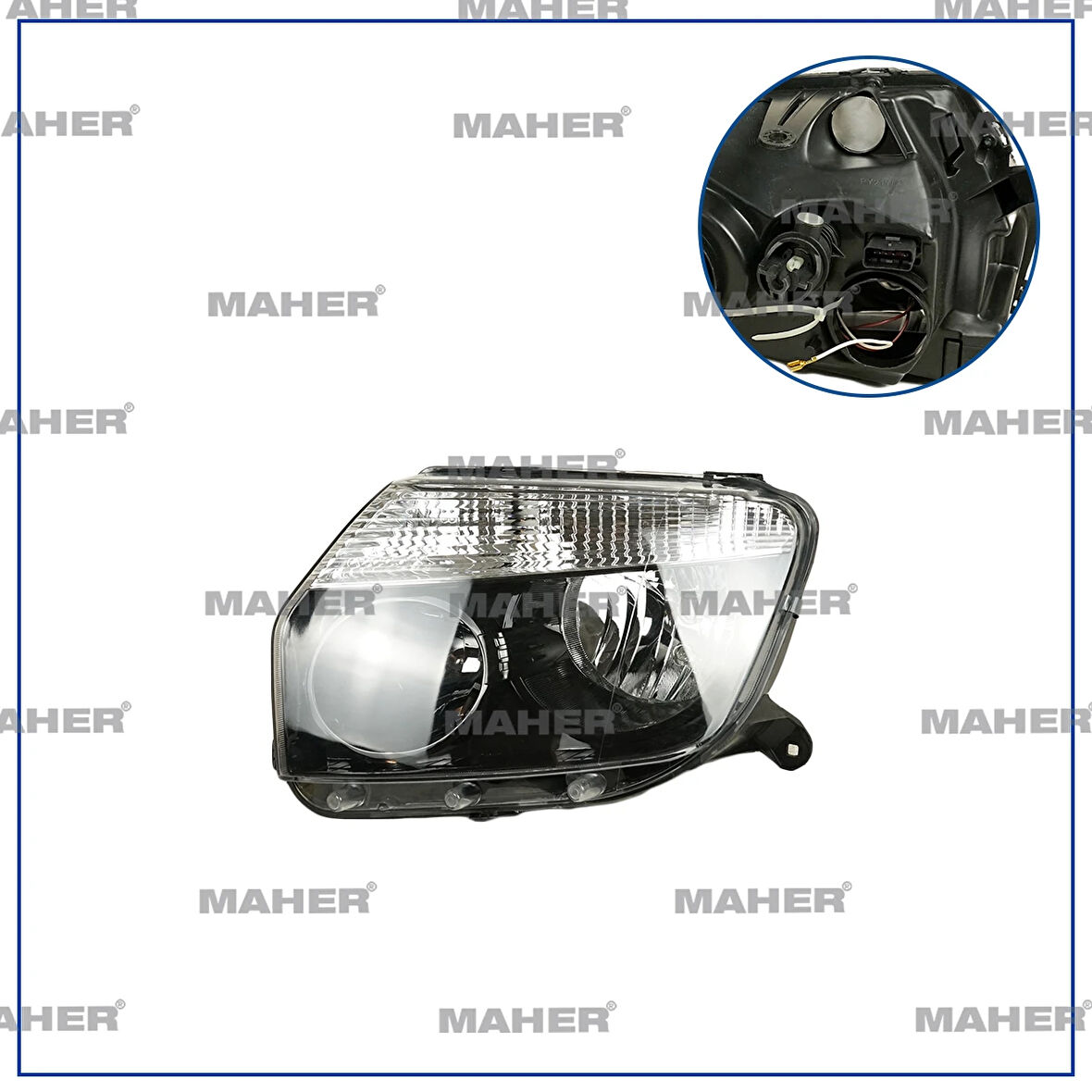 FAR DUSTER 2010-2013 SİYAH SOL 260101891R