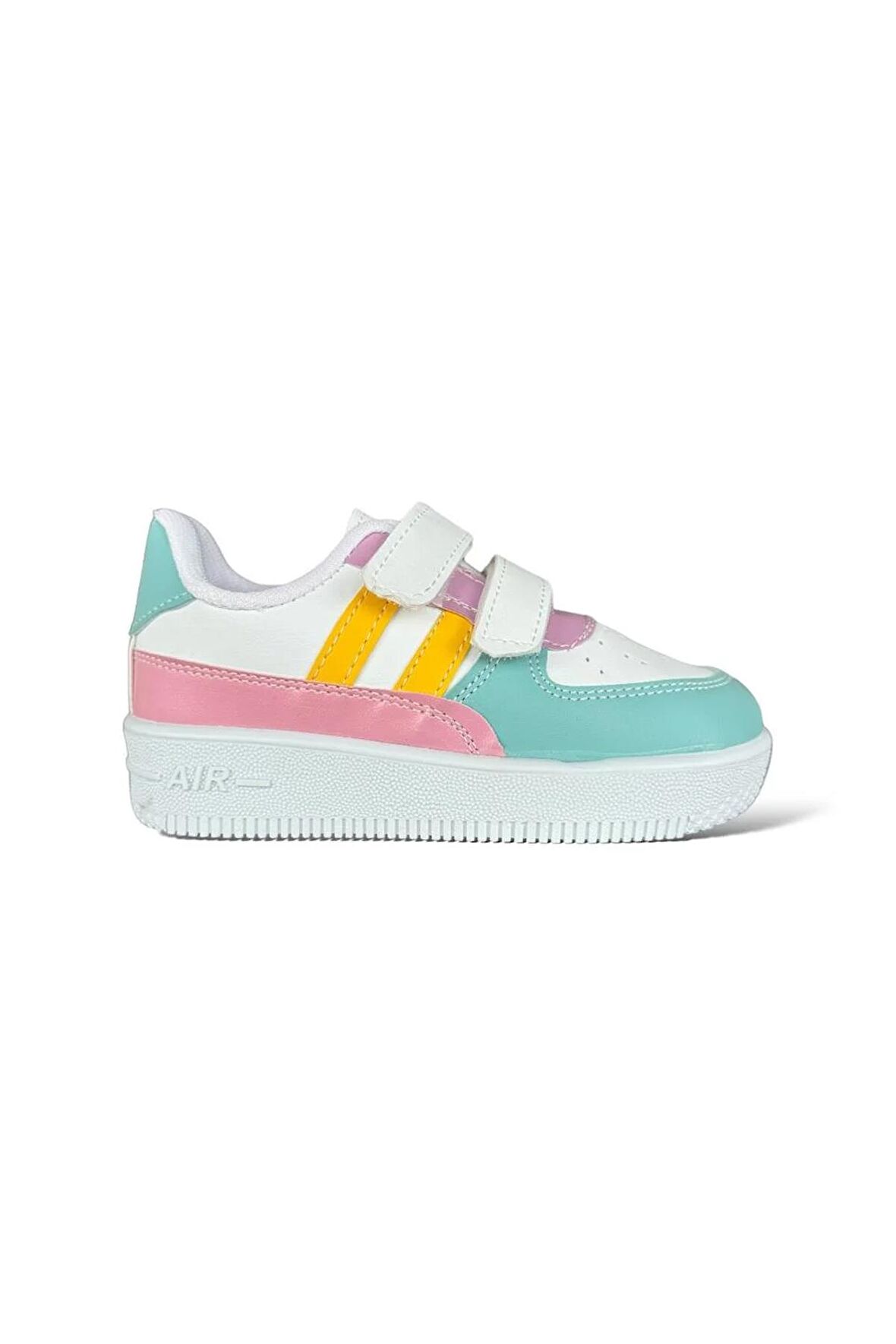 Çocuk Sneaker Spor Ayakkabı Beyaz-Lila