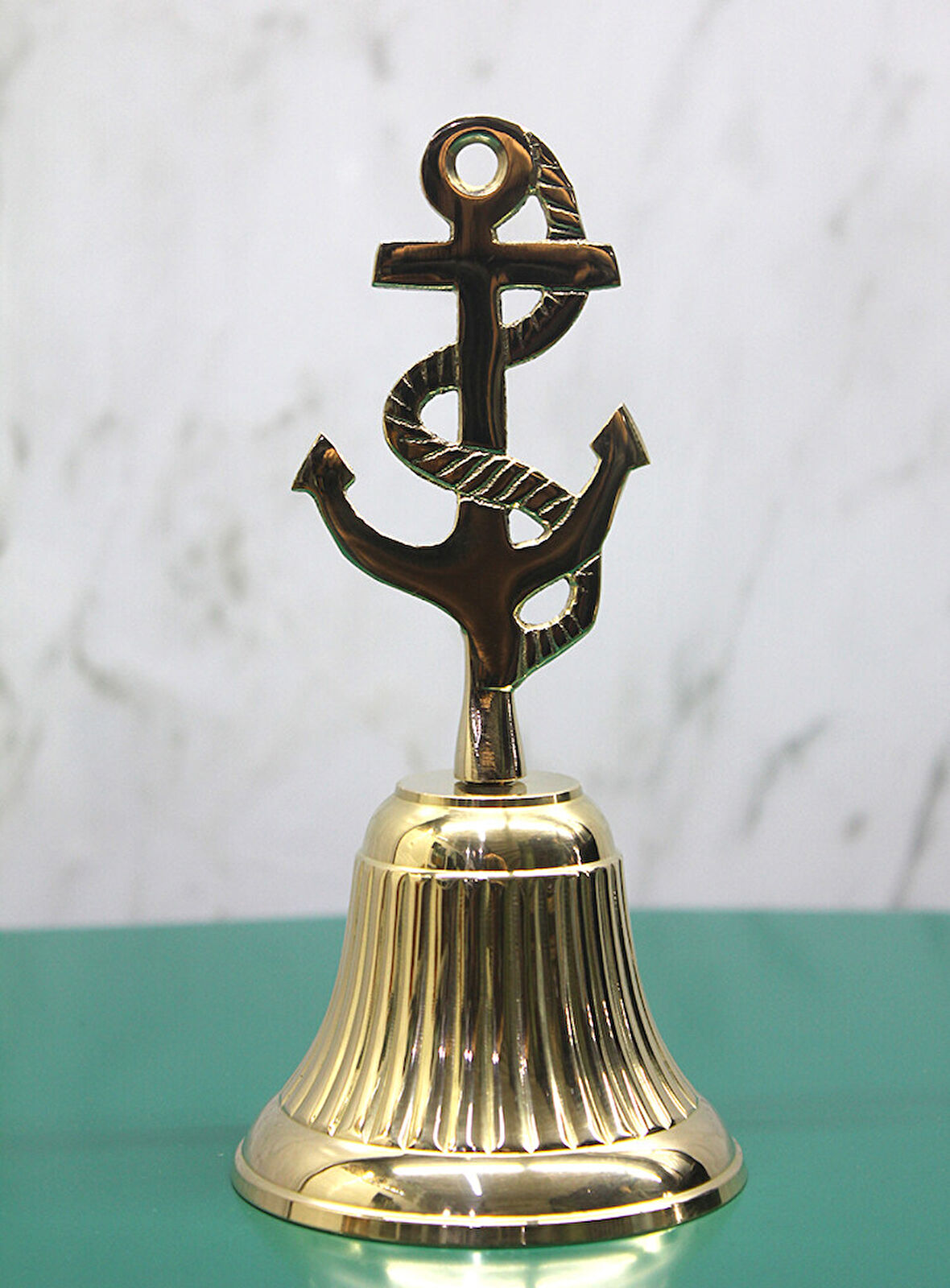 Pirinç Çapalı El Çanı Model 2 