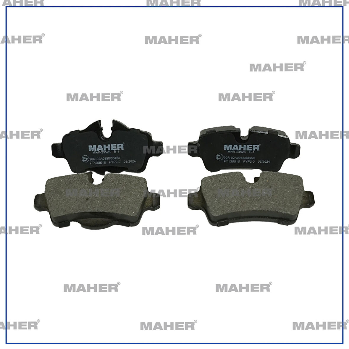 FREN BALATA MINI 2006-2015 CLUBMAN R55 ARKA 34216772894