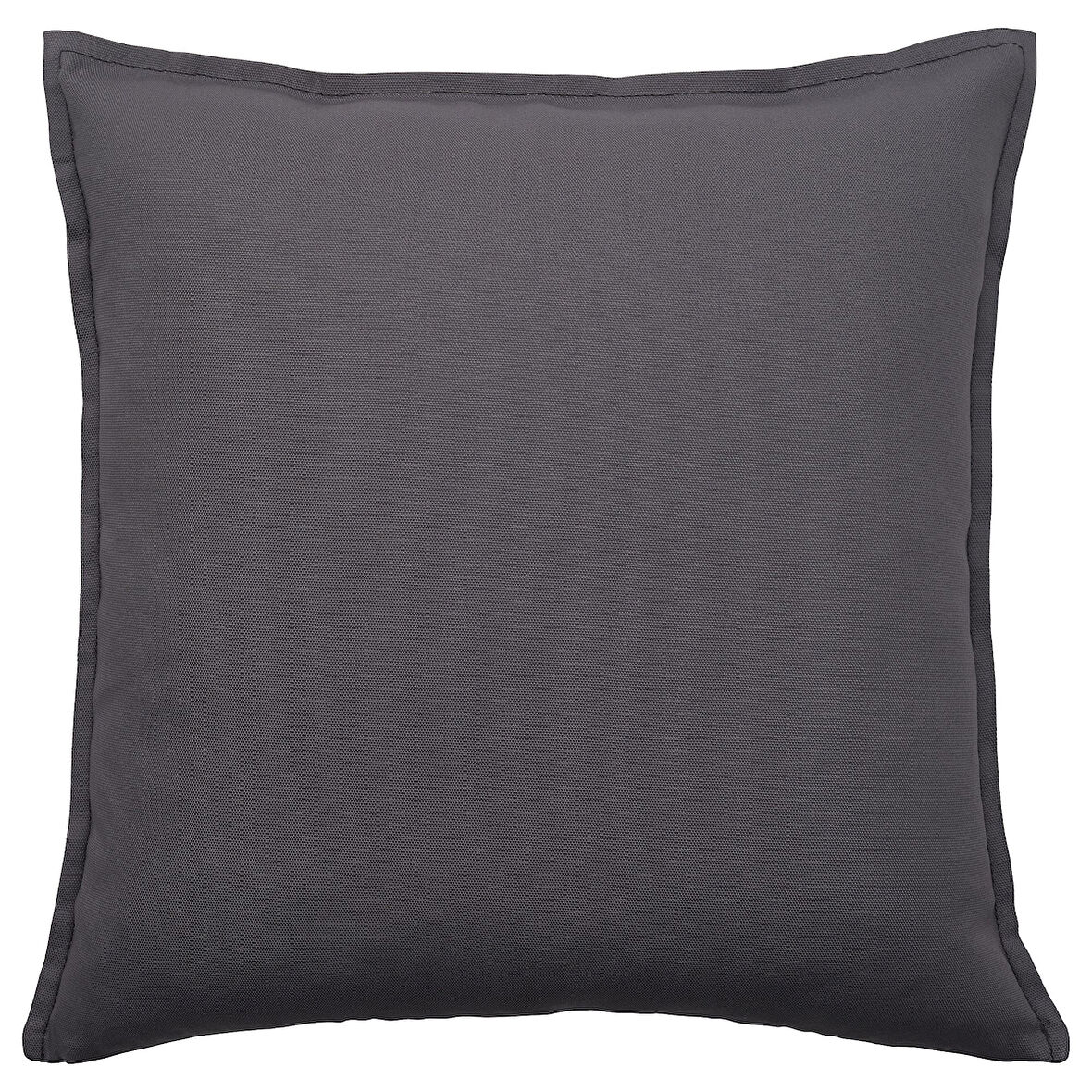 Kırlent kılıfı, koyu gri, 50x50 cm