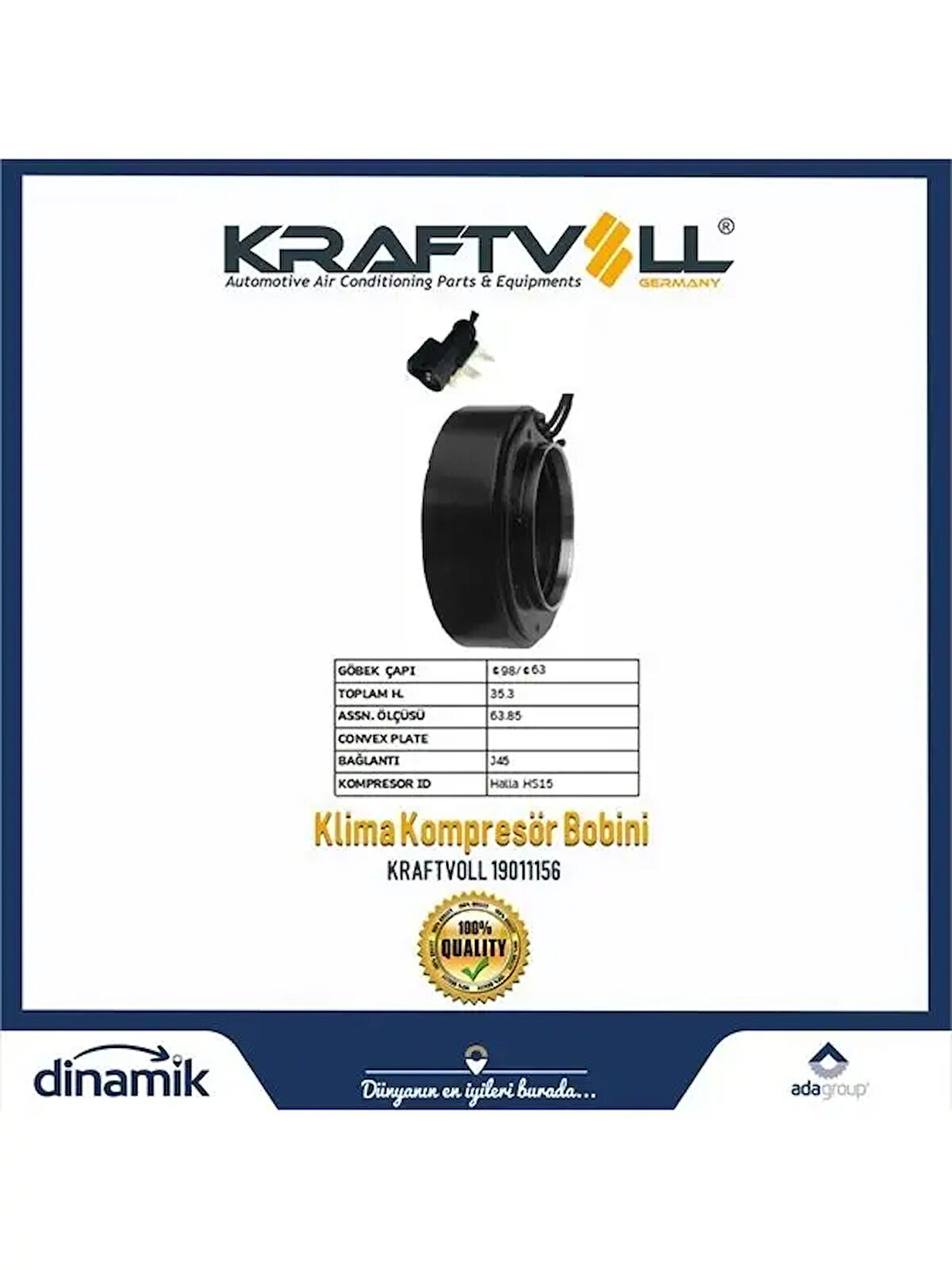 KLIMA KOMPRESOR BOBINI FORD MAVERICK 2.3 16V 04