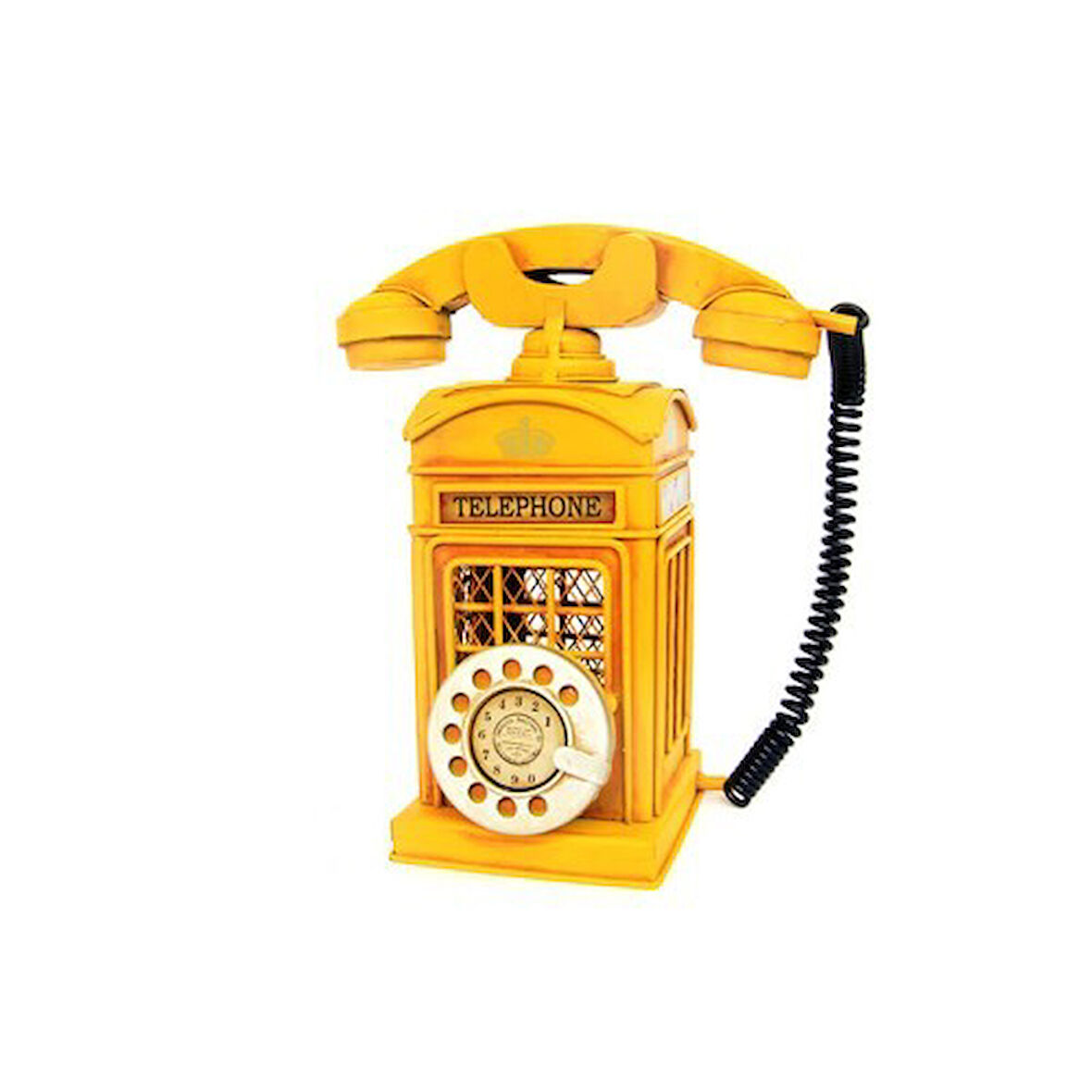 Dekoratif Nostaljik Telefon Kumbara