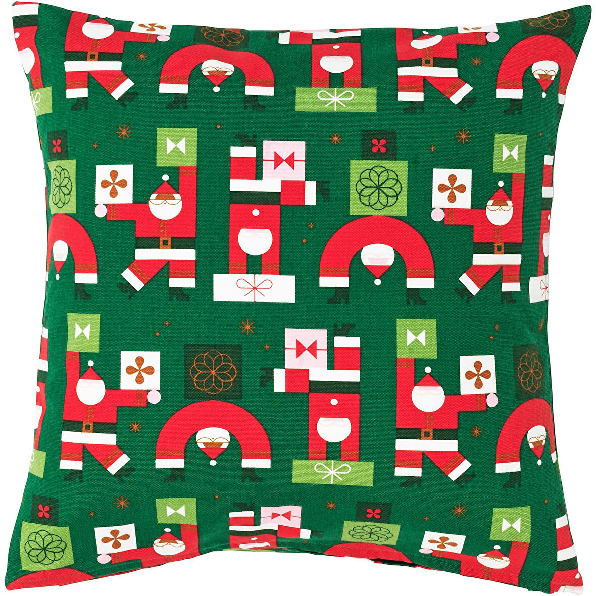 Kırlent kılıfı, yeşil, 50x50 cm