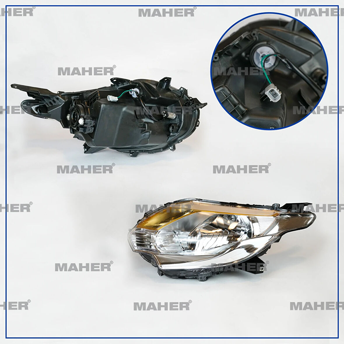 FAR L-200 2015-2018 ELEKTRİKLİ MOTORSUZ SARI SOL 8301C737