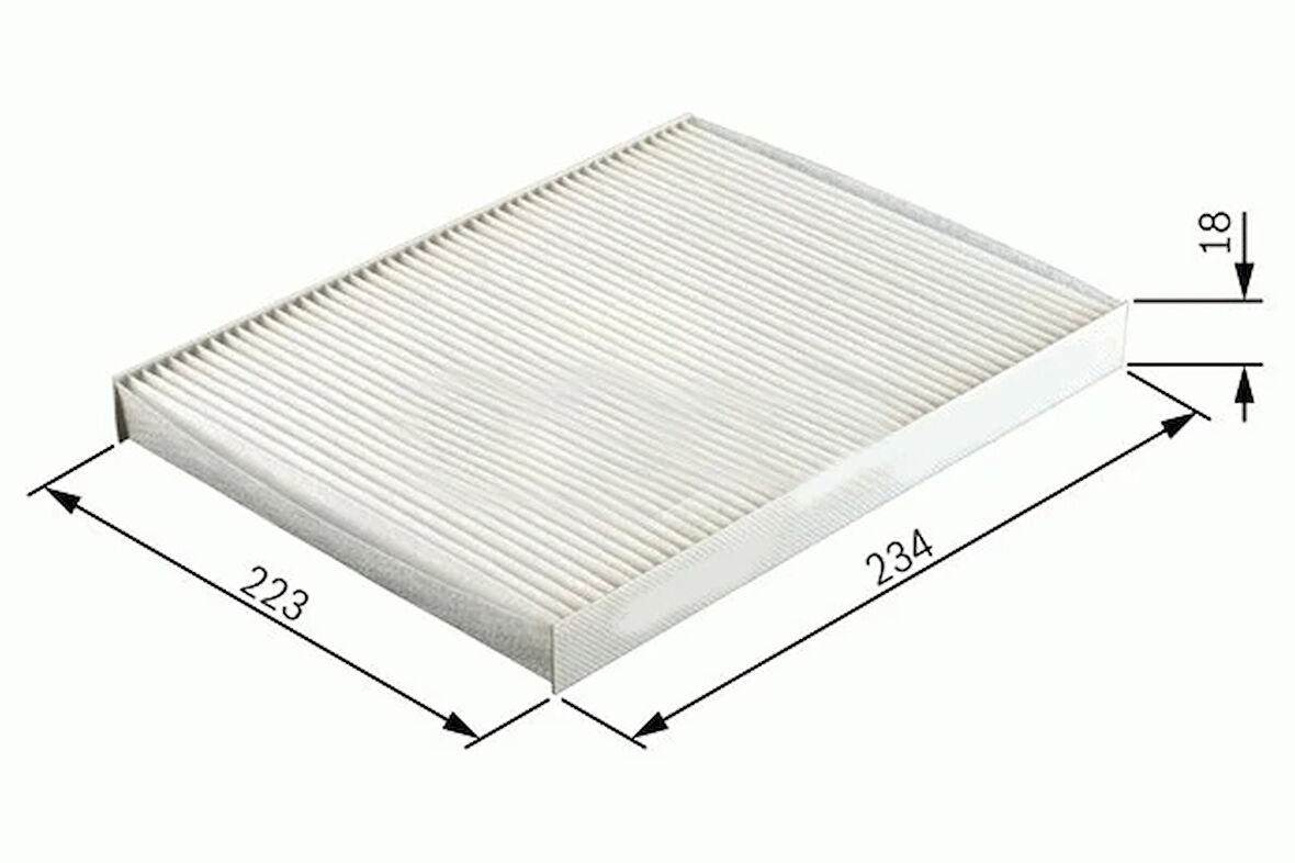 POLEN FİLTRESİ MEGANE SCENIC 1.4-1.6-1.9-2.0 1997-1999 7700428820