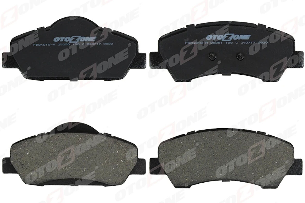 ÖN FREN BALATASI PEUGEOT P301 2012 P308 2013 CITROEN C-ELYSEE 2012 C4 2014 266MM 1608691380 1610699280