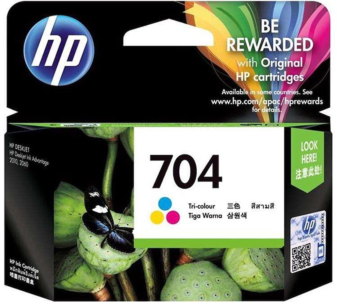 HPZR Hp 704-CN693A Orjinal Renkli Kartuş