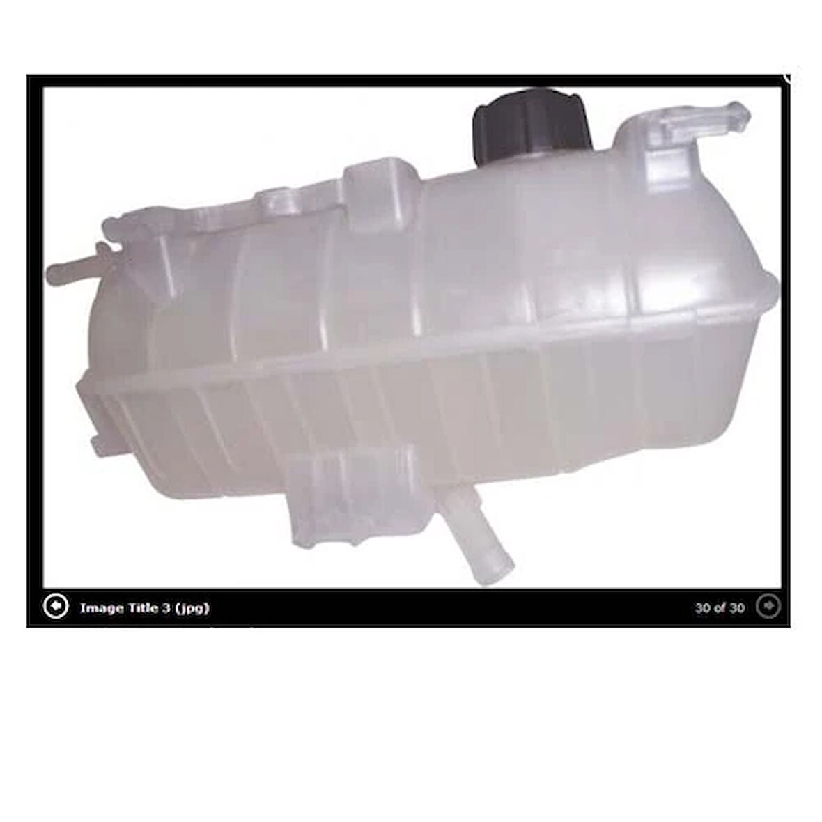 GENLEŞME KAVANOZU KAPAKLI KANGOO 3 2008 RADYATÖR EK SU DEPOSU 7701478318