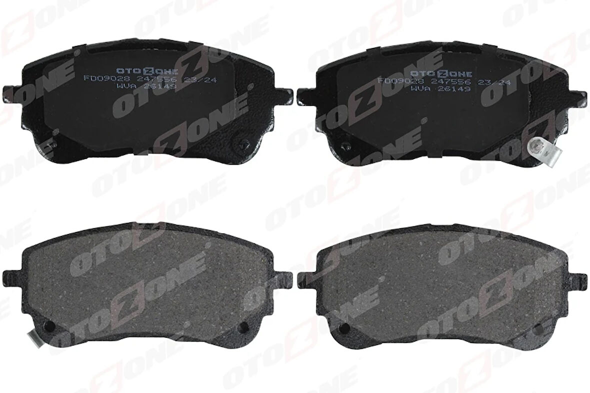 ÖN FREN BALATA TOYOTA COROLLA 1.6L 1ZR-FAE ZRE210 19- / 1.2L 8NR-FTS NRE210 / 1.8L 2ZR-FXE HYBRID ZWE211 19- / YARIS CROSS 1.5L 20- 0446502470 0446502471