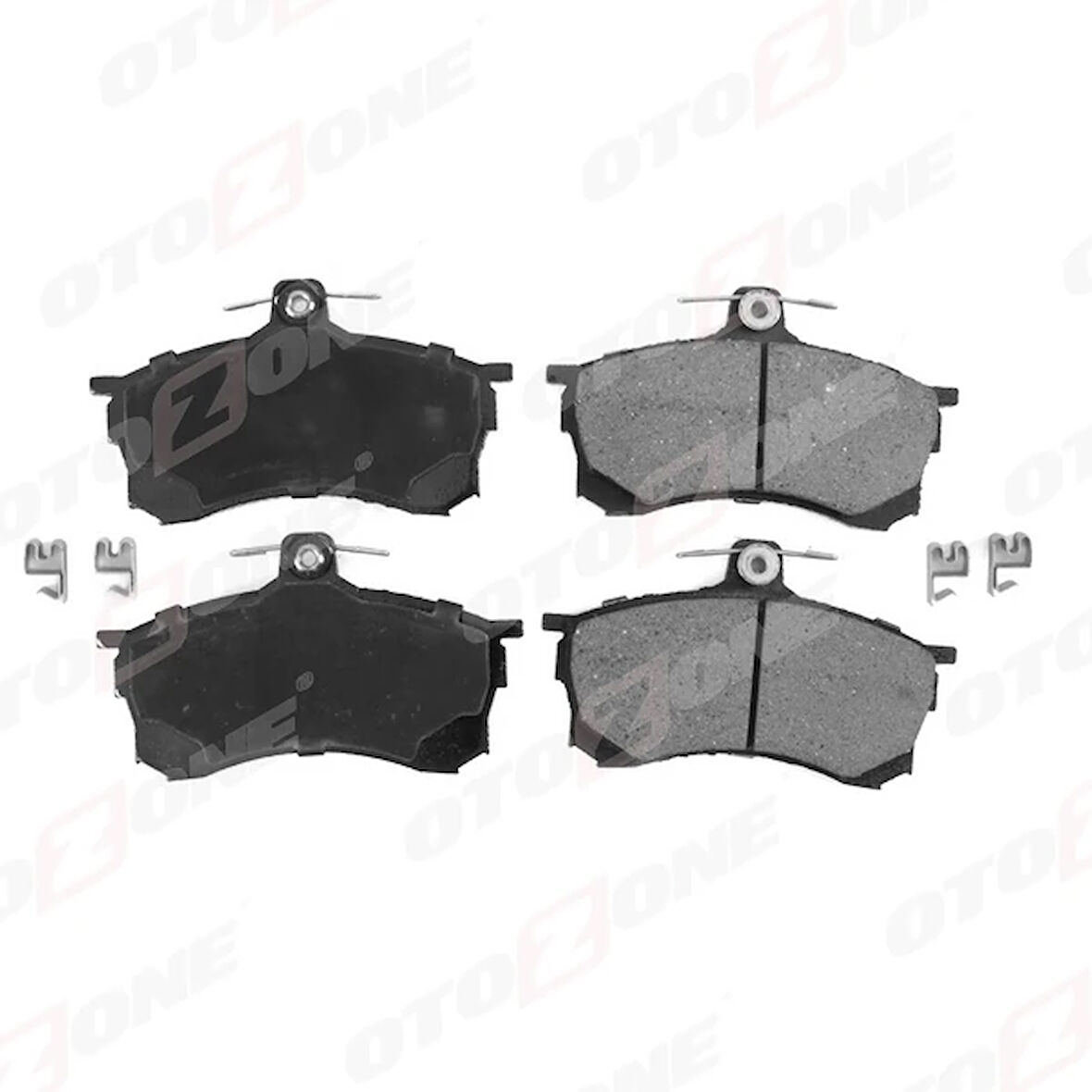 ÖN FREN BALATA MITSUBISHI CARISMA 1.6L 4G92 DA1A 95- AŞINMA IKAZ KONTAĞI MEVCUT - ŞIMLI MR249240 MR407944