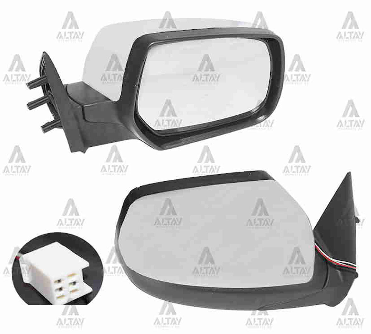 AYNA DIŞ DİKİZ BT-50 2006 ELEKTRİKLİ KROM SAĞ UC35 69120A