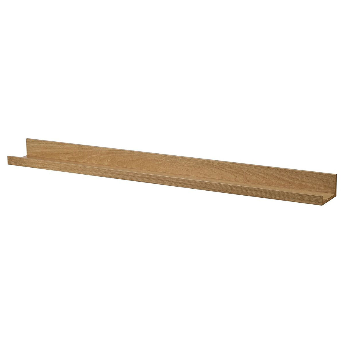 Çerçeve rafı, meşe görünümlü, 115 cm