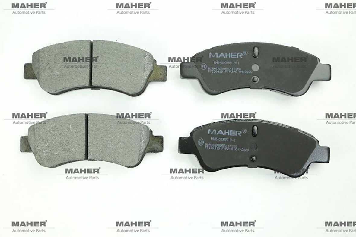 FREN BALATA C-ELYSEE 2012 / 301 2012 / 208 2012 / BERLINGO 2003-2008 / C3 2 2009-2016 / PARTNER 2003-2008 / 207 2006-2012 ÖN / JUMPER 2006 ARKA 1610489680