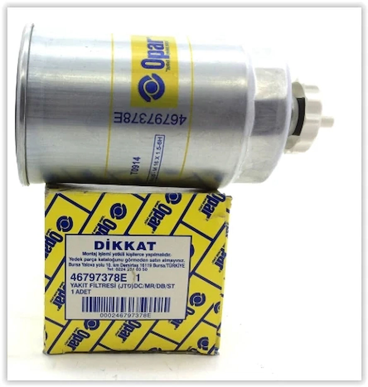 YAKIT FİLTRESİ PEUGEOT BOXER 2000-2006 2.0 HDI 2.8 HDI ALFA ROMEO 147-156-166 1.9 JTD 2.4 JTD FIAT STRAD A 2003 STİLO 2001-2006 PALIO 2001 DUCATO 2001-2006 BRAVO 2001-2006 1.9 JTD 2.0 JTD 2.8 JTD 46797378 1906 67 1906 66 2992300