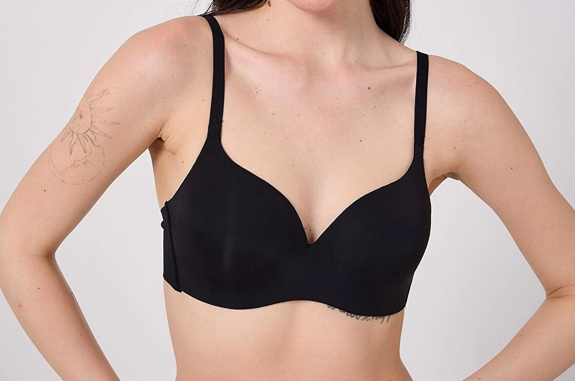 Freshness MSF02 Geniş Sırt Kuşaklı Lazer Kesim Sütyen